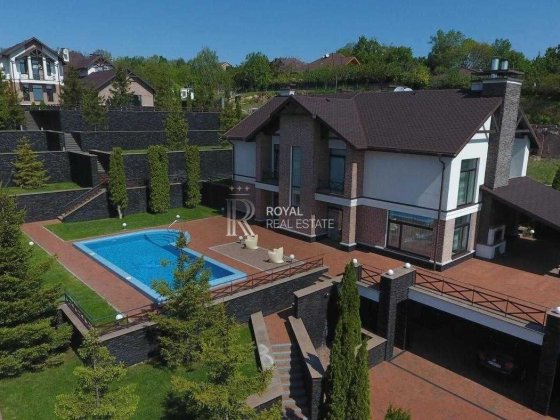 Оренда будинку 450м2 КГ Зелений гай Лісники 25 сот SPA-комплекс басейн Лесники