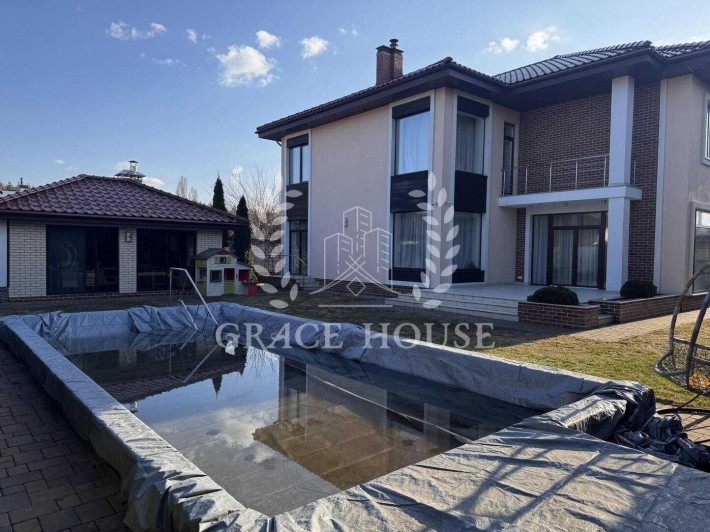 Аренда дома 280м кв с бассейном у леса Пуща-Водица Горенка 5 спален - фото 1