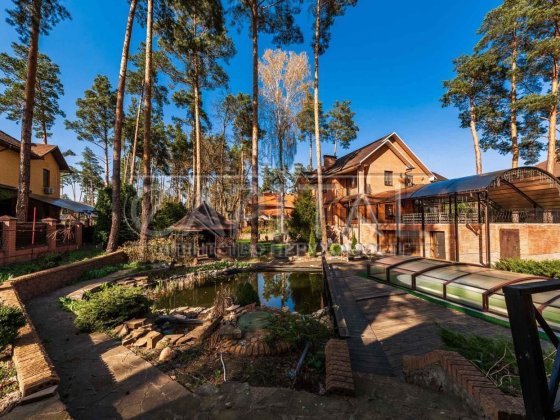 Пуща-Лісова: Автономна резиденція  330 м² 7 кімнат  басейн  SPA Мощун