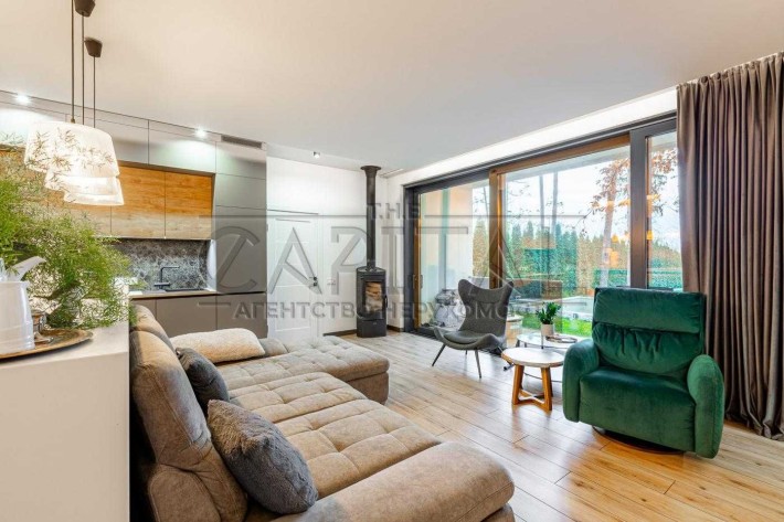 Оренда автономного Будинку з басейном в елітному передмісті Києва Старі Безрадич 215м2 - фото 1