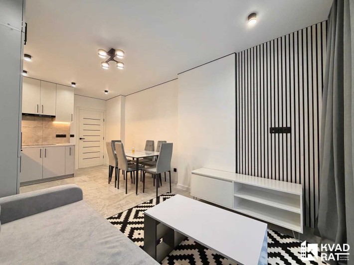 Оренда 1 кімнатної квартира + кухня-студія, укомплектована - фото 1