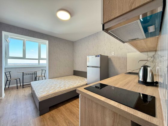 Перша сдача! Здам 1 кімнатна квартира студія вулиця Приміська 26А, ЖК Одеський бульвар, метро Теремк Київ