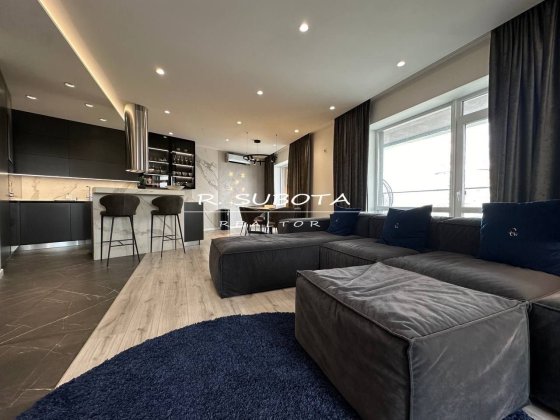 4к студия 140м2 в центре Днепра ЖК Дельмар Мост Сити Набережная Днепра Дніпро