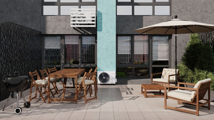 Перша здача! ЖК Діброва парк. Оренда унікальної дизайнерської 1-кімнатної квартири 76м2 з терасою 30 - фото 1