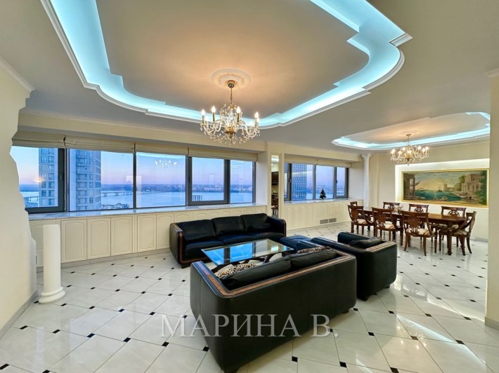 Сдам шикарную видовую 4-х к. кв. 189м2 в центре ЖК Башни парк Шевченко - фото 1