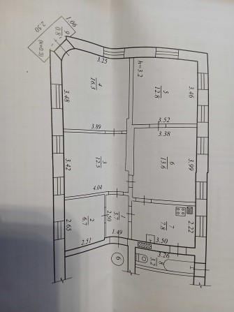 Сдам 4х комнатную в центре. - фото 1