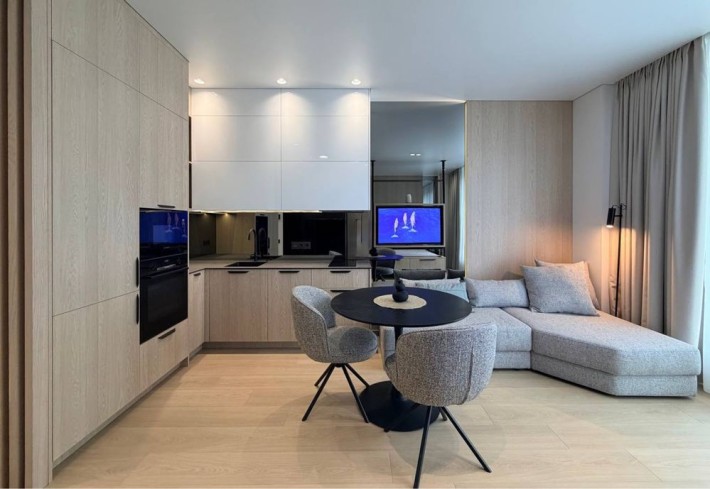 Аренда студии в ЖК Port City Набережная Победа Новострой - фото 1