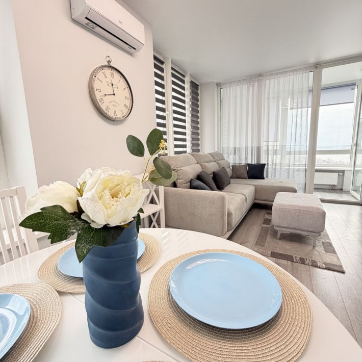 Оренда 2к квартири в ЖК Славутич Дарницький р-н, Севен Зарічний Осокорки - фото 1