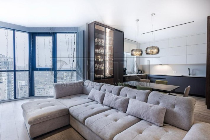 3-к квартира 137м² у ЖК Delmar: НОВИЙ ремонт, ПЕРША ЗДАЧА (є паркінг) Андрія Верхогляда, Печерськ, Н - фото 1