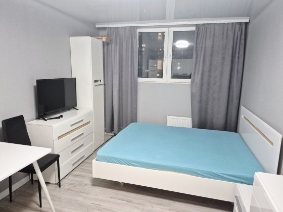 Смарт квартира 15хв пішки м.Теремки.Гарний ремонт, меблі. Без % Киев