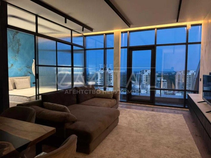 1 кімн кв 61м² ЖК Delmar  Новопечерські Липки тварини тераса панорама - фото 1