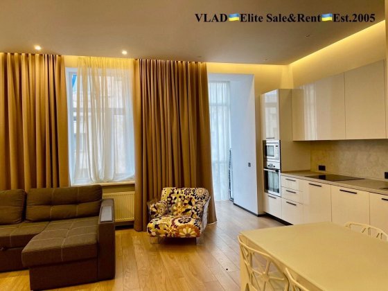 Перша оренда! Інститутська 24/7. Липки. Сучасний авторський дизайн Киев