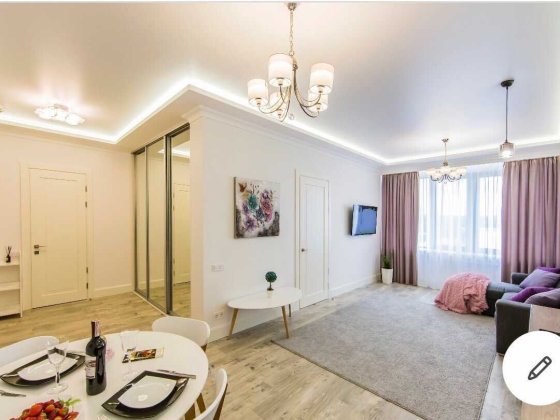 оренда сучасної вишуканої 2-х кім квартири в ЖК RiverStone Київ