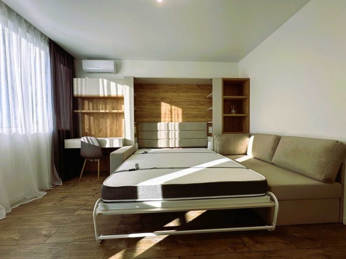 Оренда 1к ЖК ПаркЛенд метро Васильківська вул.Дерегуса ремонт ЛІЖКО-трансформер ВІЛЬНА - фото 1