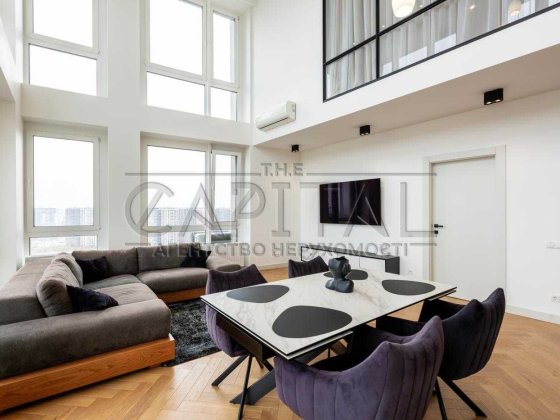 Аренда пентхауса, ЖК Славутич, ул. Заречная, Дарницкий р-н Киев