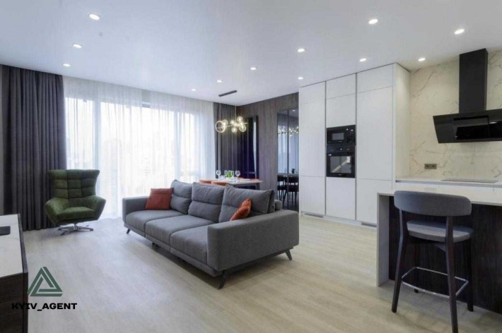 Без % ! 3-к ЖК Атлантік-Atlantic Residences ! 19 поверх ! Центр, Голосіївський. Вул. Антоновича - фото 1