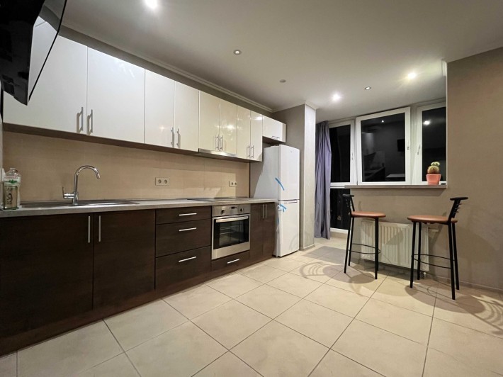 Позняки, Осокорки, Дніпровська наб, Урлівська, евродвушка кухня-вітальня+спальня - фото 1