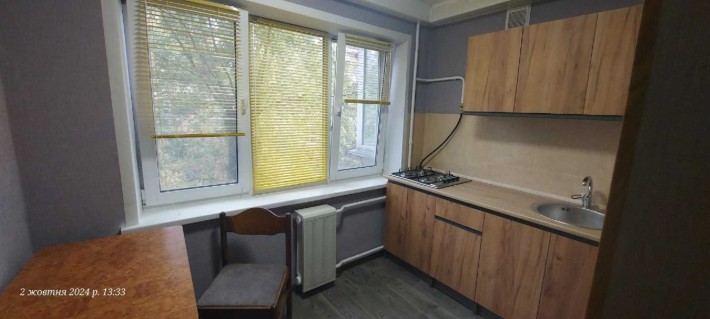 оренда 1-кімнатна квартира, метро Нивки, газ,тепло і гаряча вода завжди - фото 1