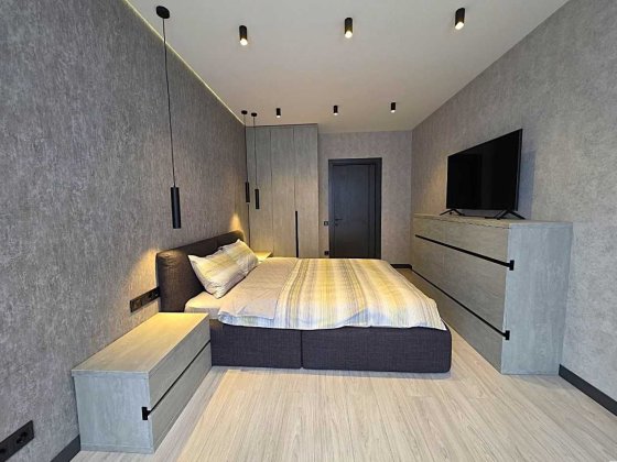 Оренда 1к квартири 45 м² ЖК Файна Таун, жити в сучасному ЖК у безпеці