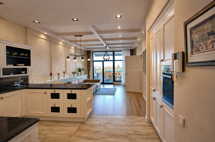 Апартаменты с террасой и видом на море в Аркадии. - фото 1