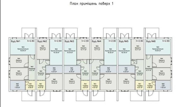 Продаж сучасного одноповерхового таунхауса в Гостомелі - фото 1