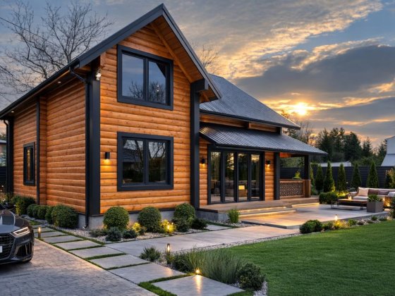 Будинок зі зрубу Коломия