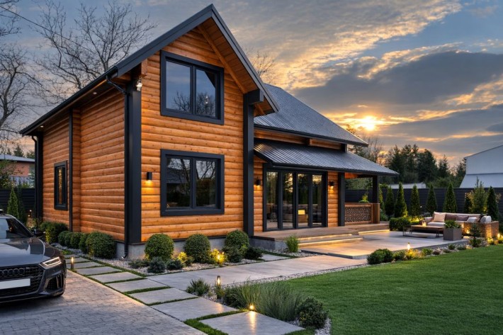 Будинок зі зрубу - фото 1