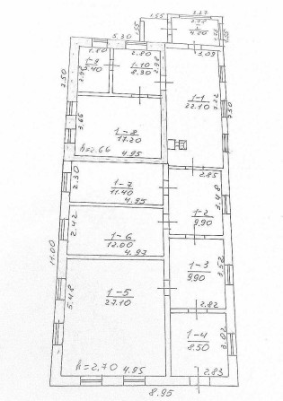 Продаж частини будинку на вул. Чехова, 6 кімнат - фото 1
