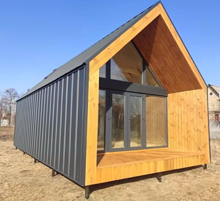 Барнхаус. Конструктор за 10 днів Готовий домокомплект швидкого монтажу - фото 1