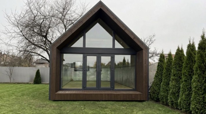 Барнхаус. Готовий домокомплект швидкого монтажу - фото 1