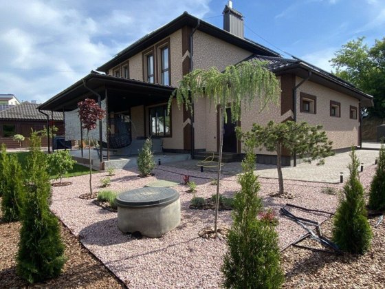 Затишний будинок з сонячними панелями, ткпла підлога, тераса 39152 Хмельницький