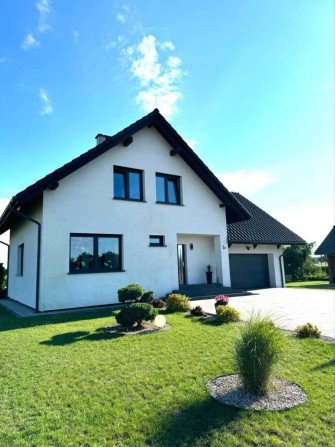 будинок 145м2, фасад, 2 поверхи, дах, вікна, двері - фото 1