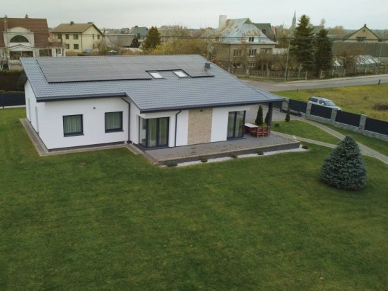 Дім 183м2, будинок, сонячні панелі, фасад, покрівля, комунікації Хмельницький