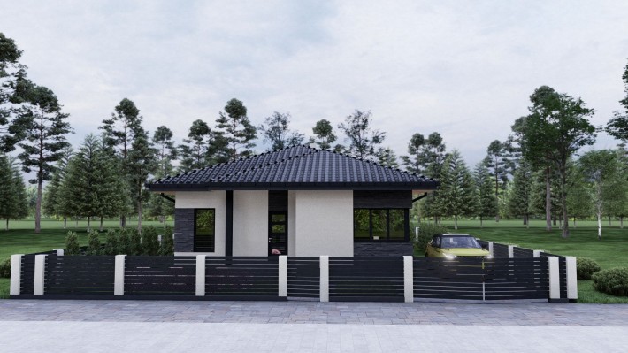 Американка 110 кв + тераса. 7 сот. - фото 1