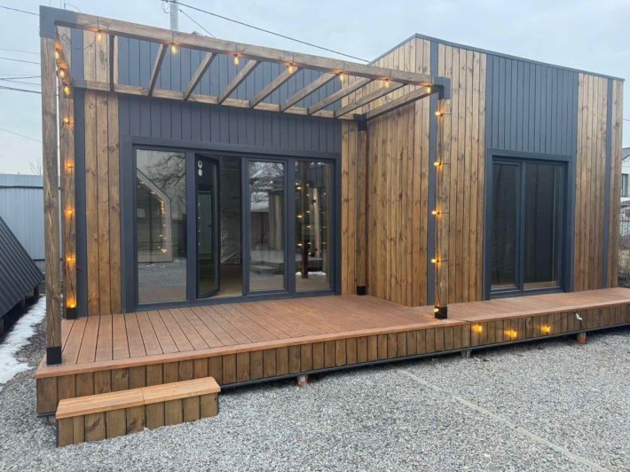 Барнхаус. Готовий домокомплект швидкого монтажу.Конструктор за 10 днів - фото 1