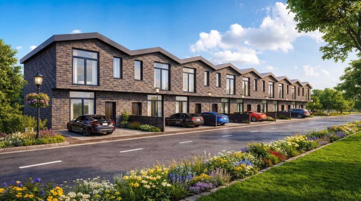 Таунхаус 120 м² з власною землею. Дворик. Паркомісце. 20 хв до метро - фото 1