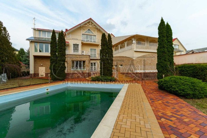 ПРОДАМ БУДИНОК / КОЗИН / КОНЧА ЗАСПА / 20сот 917м2 / маєток з причалом - фото 1