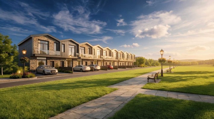 Просторий таунхаус 120 м² з землею. Дворик. Паркомісце. 20 хв до метро - фото 1