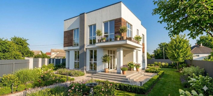 Новий сучасний котедж 230 м² у Козині — Прямий продаж від забудовника - фото 1