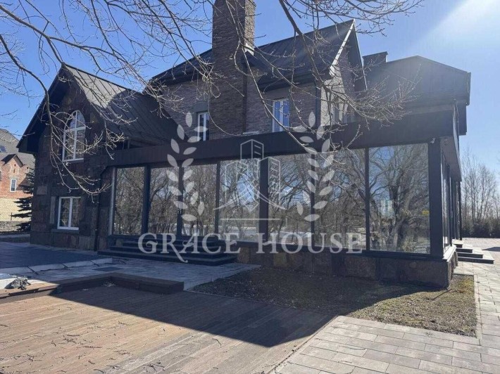 Продажа дома с выходом на Днепр Конча-Заспа Козин дамба 50 соток башта - фото 1