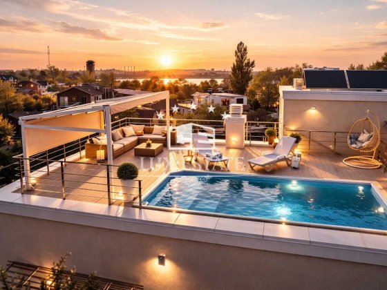 Ексклюзивна Вілла 200м²  з басейном на даху Конча Заспа Козин