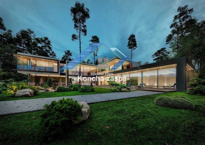 Конча Заспа, Козин. Продается современный дом в сосновом лесу - фото 1