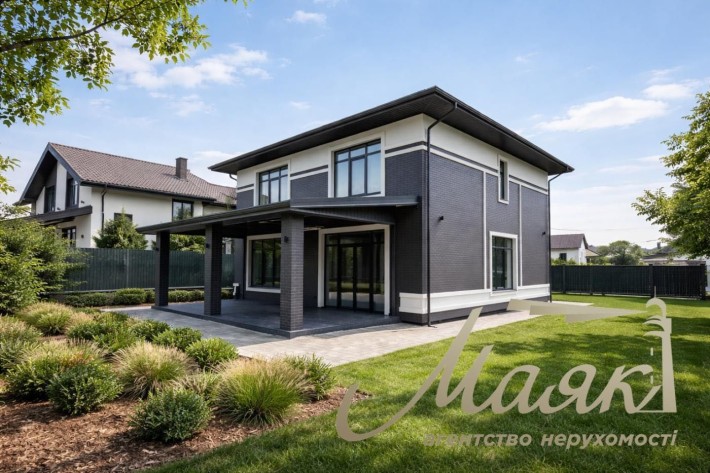 Продажа 2х-этажного дома 205м2 в КГ участок 10 соток с.Ходосовка, Киево-Святошинский район, Киеская  - фото 1