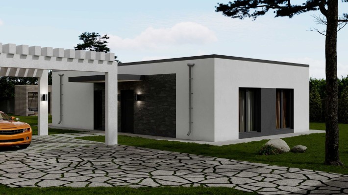 Сучасний будинок 75 м² + 7 соток, біля річки та лісу. С. Вишеньки. - фото 1