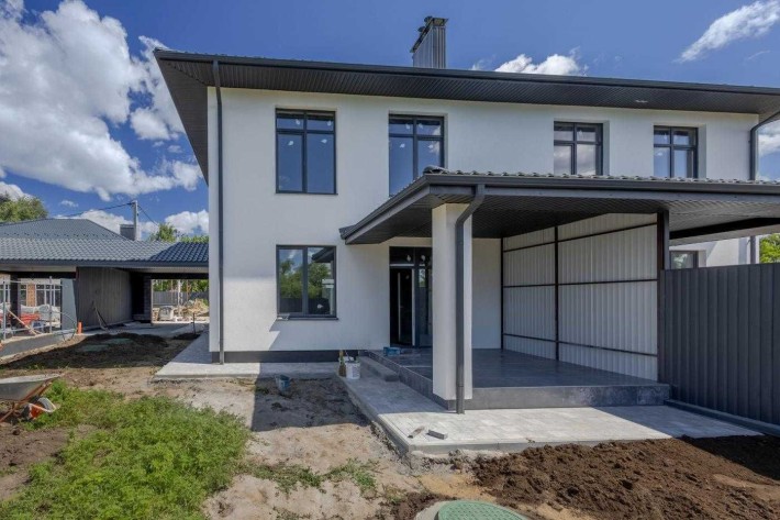 Продаж дуплексу 132 кв.м. під чистовий ремонт, 4 сотки з терасою, Білогородка - фото 1