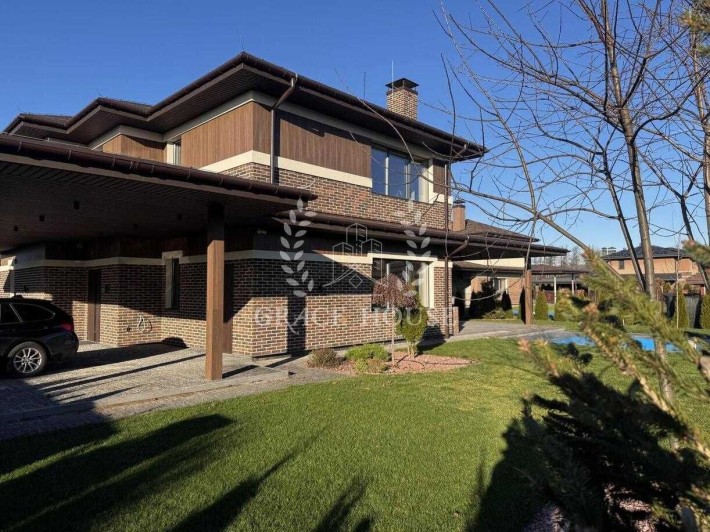 Продаж будинку 250м з басейном КМ Ходосівка 10 соток Лісники 4 спальні - фото 1