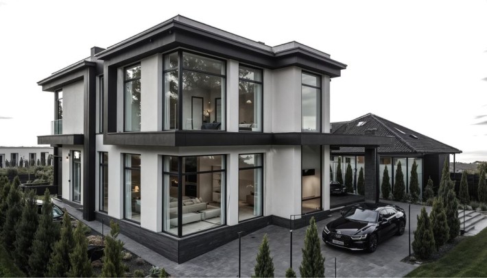 Дом 315 м2 в Ходосовке/ 10 соток/ монолитный -1 этаж/ 13.5 квт солнечн - фото 1