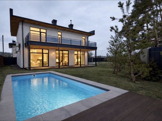 Будинок 207 м² з басейном | КМ Нова Ходосівка | без комісії | 0% Ходосівка