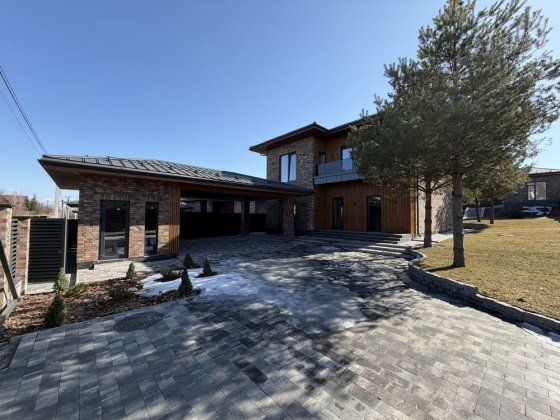 Будинок 200 м² у Гореничах | 10 соток | сучасний проєкт Гореничі