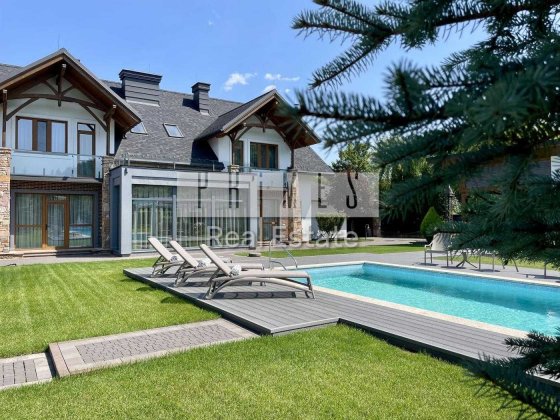 Продаж 8к будинку, ділянка 35 соток, басейн, генератор, Лісники Лісники